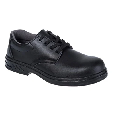 Immagine di Portwest FW80 Scarpa di sicurezza con lacci S2 Scarpe da lavoro, Unisex Adulto, SRC, Nero (Nero Bkgr), 34 EU (1 UK)