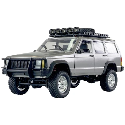 Immagine di Amewi JC X12 Scale Argento Brushed 1:12 Automodello Elettrica Fuoristrada 4WD RtR 2,4 GHz incl. Batteria e caricatore