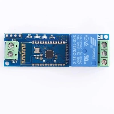 Immagine di DollaTek Modulo di relè Bluetooth Interruttore Controllo remoto per Telefono Cellulare 12V