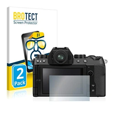 Immagine di brotect Pellicola Protettiva per Fujifilm X S10 Protezione Schermo (2 Pezzi) [Trasparente, Anti Impronte]