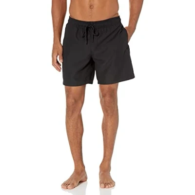 Immagine di Amazon Essentials Costume a Boxer Ad Asciugatura Rapida 18 cm Uomo, Nero, XXL