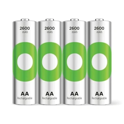 Immagine di GP Batteries ReCyko Batteria ricaricabile Stilo (AA) NiMH 2600 mAh 1.2 V 4 pz.