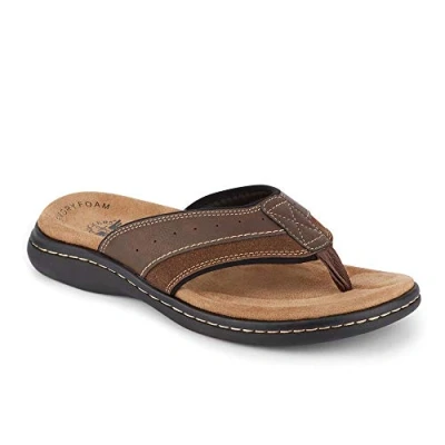 Immagine di Dockers Laguna, Flip Flop Uomo, Marrone Scuro, 44.5 EU