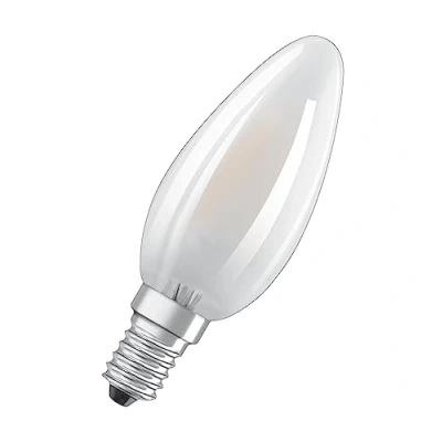 Immagine di OSRAM 4058075436466 LED (monocolore) ERP F (A G) E14 Forma di candela 2.5 W = 25 Bianco freddo (Ø x L) 35 mm 100 1 pz.