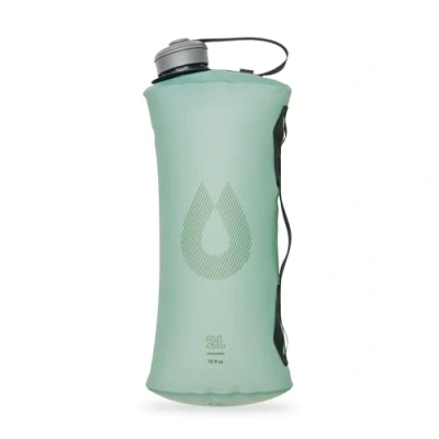 Immagine di HydraPak Seeker Contenitore d&#039;Acqua Pieghevole (2L/70oz) Senza BPA e PVC, Sacca per Reservoir da Campeggio Colore Sutro Green