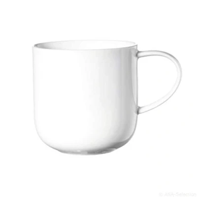 Immagine di ASA 19101/014 Coppa Henkelbecher 0,4L, 9,5 x 9,2 cm, Bianco