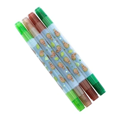 Immagine di Grupo Erik Set di 4 Evidenziatori Pastello Marvel Groot, a Penna con Doppia Estremità Colori Diversi, Kit per la Scuola Bambini, Groot Gadget