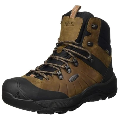 Immagine di Keen Revel IV MID Polar Stivali da neve, Uomo, Taglia: 44, Dark earth/caramel cafe Pelle e tessuto