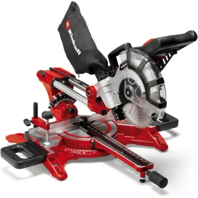 Immagine di Troncatrice e sega per tagli obliqui con funzione di trazione Einhell TC SM 2131/1 Dual 210 mm 1500 W