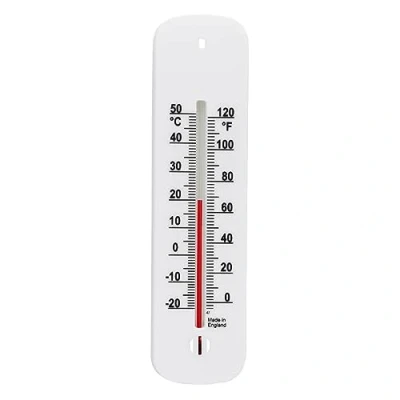 Immagine di Termometro da parete per interni ed esterni, adatto monitorare la temperatura attuale in giardino, nella serra, casa, ufficio, una stanza