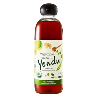 Immagine di Yondu Vegetable Umami‚ 830 ml‚ Seasoning 100% Salsa Premium a Base di Piante Vegane per Cotture Gustose e Saporite. Ottima Zuppe, Saltati Salse
