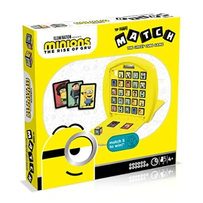 Immagine di Winning Moves Match Minions 2 Gioco di dadi con i Età 4+ Multilingual
