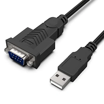 Immagine di BENFEI cavo USB a seriale 1,8M, RS 232/DB9 (9 pin) con PL2303 Prolifico chipset, compatibile per Windows 11/10/8.1/8/7, Mac OS X 10.6 e versioni successive (NOT VGA)