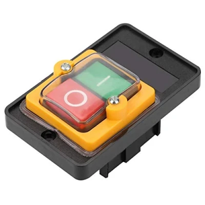 Immagine di VBESTLIFE Interruttore a Pulsante, AC220V / 380V 10A Impermeabile ON/off Pulsante
