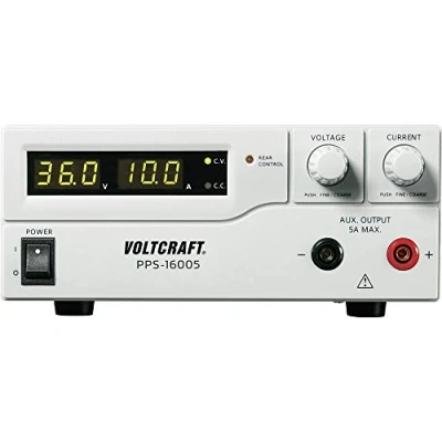 Immagine di VOLTCRAFT PPS 16005 Alimentatore da laboratorio regolabile 1 36 V/DC 0 10 A 360 W USB , Remoto Programmabile Num. uscite 2 x