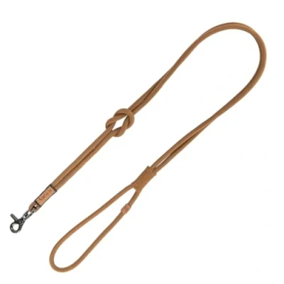 Immagine di TRIXIE Guinzaglio in pelle BE Nordic XS L, 1,20 m ø 8 mm marrone per cani con fascino nordico molto piccoli e grandi 17461