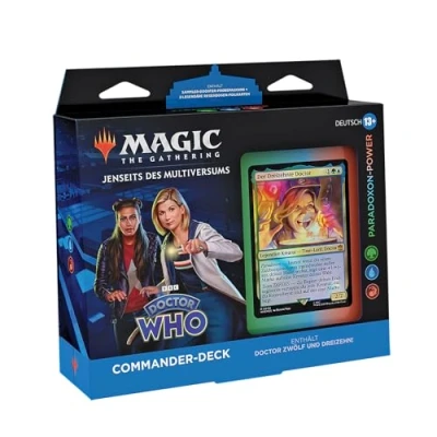 Immagine di Magic The Gathering Doctor Who Commander Deck 4 (Deutsche Version) Das zusammentreffen, Multicolore, D23681000
