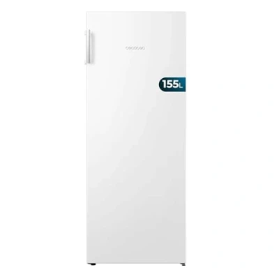 Immagine di Cecotec Congelatore Verticale da 155 Litri Bolero CoolMarket UF White E. Basso consumo, totale no frost, porta reversibile e allarme aperta