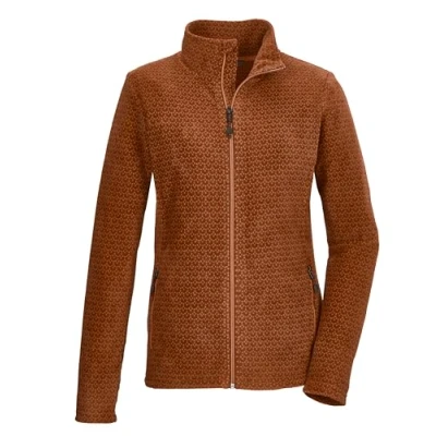 Immagine di killtec Donna Giacca in pile con collo alto KOW 106 WMN FLC JCKT, zimt, 38, 41796 000