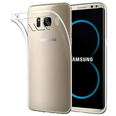 Immagine di ebestStar Cover per Samsung S8 Galaxy, Custodia Silicone Trasparente, Protezione TPU Antiurto, Morbida Sottile Slim, Trasparente