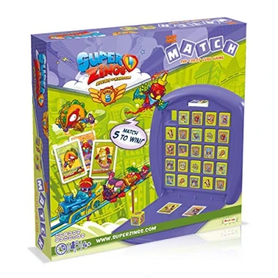 Immagine di Top Trumps Match SuperZings, colore (Winning Moves WM00908 ML1 6)