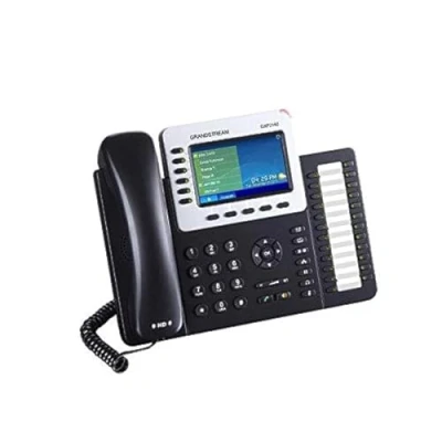 Immagine di Grandstream GXP 2160 Sistema telefonico VoIP Bluetooth, Collegamento cuffie Display a colori Nero, Argento