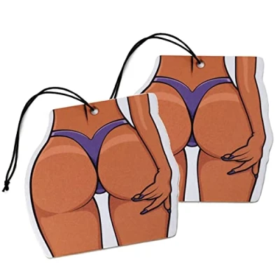 Immagine di Set di 2 deodoranti per auto Air Freshener Design profumato (2 booty)