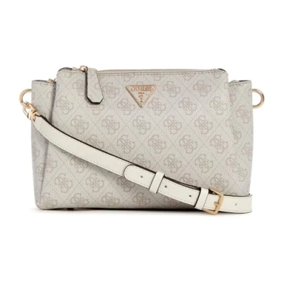 Immagine di Guess Noelle TRI Compartment Xbody Borsa a tracolla dove, Donna, Taglia: One Size, Dove