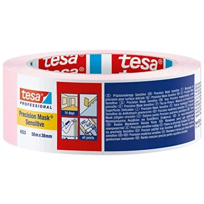 Immagine di tesa PRECISION SENSITIVE 04333 00021 02 Nastro crespato Präzisionskrepp® Rosa chiaro (L x L) 50 m mm 1 pz.