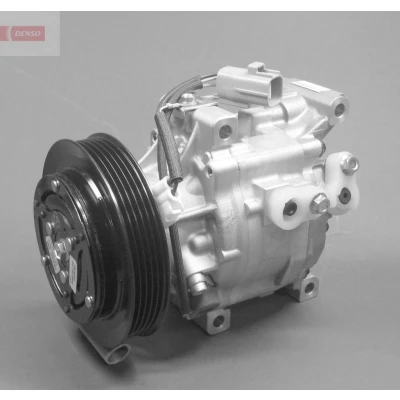 Immagine di DENSO DCP50004 Compressore Aria Condizionata SCSA06C 12 PAG 46 R 134a con innesto elettromagnetico TOYOTA: Yaris I Hatchback