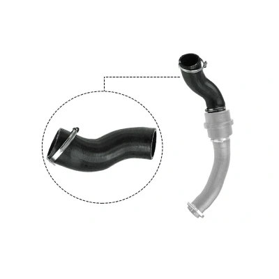 Immagine di VAICO V25 1057 Manicotto Turbina Gomma con anima di tessuto Q+ qualità primo fornitore FORD: Transit Mk6 Van, Bus