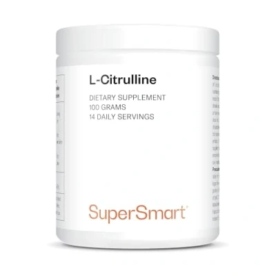 Immagine di L Citrulline Pre workout Vasodilatatore Contribuisce a una sintesi muscolare ottimale Aiuta limitare crampi e dolori Vegano Senza glutine Supersmart