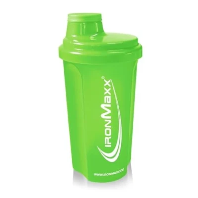 Immagine di IronMaxx Eiweiß Shaker 700 ml Neon Green Proteico con Tappo a Vite Antigoccia BPA/DEHP Free Lavabile Scala Graduata