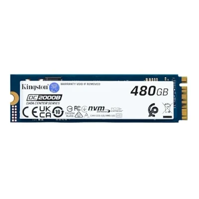 Immagine di Kingston Technology 480G DC2000B PCIe 4.0 M.2 2280 Enterprise SSD