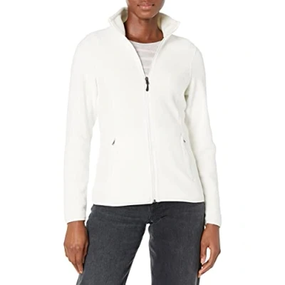 Immagine di Amazon Essentials Giacca in pile morbido con cerniera intera dal taglio classico (disponibile taglie forti) Donna, Avorio, XXL