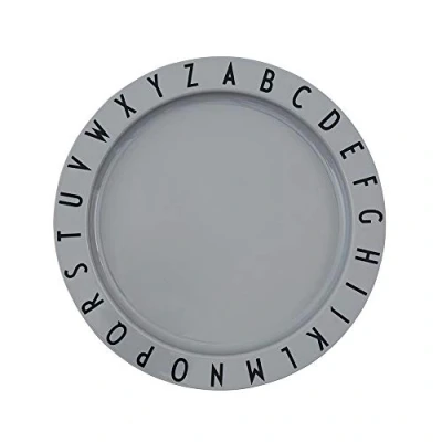Immagine di Design Letters Piatti per bambini Regali Servizio in Tritan Infrangibili Stoviglie da dessert, colazione Moderni Senza BPA/BPS