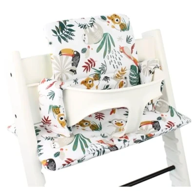 Immagine di Ukje Cuscini per Seggiolone Tripp Trapp Stokke Molti Colori Compatibile con Stokke, Sedia Trapp,