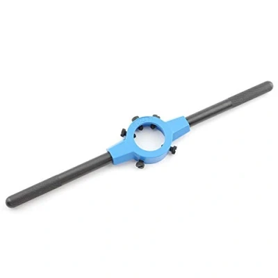 Immagine di GSR Argento supporto per filiera (20 x 7) DIN EN 22568 (DIN 223), zinco pressofuso, zigrinatura delle maniglie una migliore presa, registrazione di filetti rotondi, utensili sostegno..