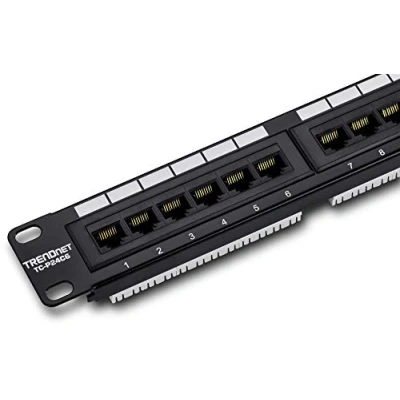 Immagine di TRENDnet TC P24C6, Pannello patch non schermato 24 porte Cat6