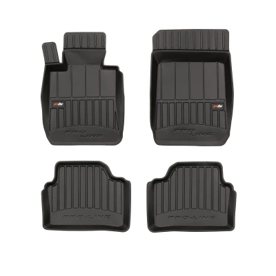 Immagine di FROGUM 3D408678 Set tappetino Gomma anteriore e posteriore 4 nero BMW: 3 Touring, Sedan