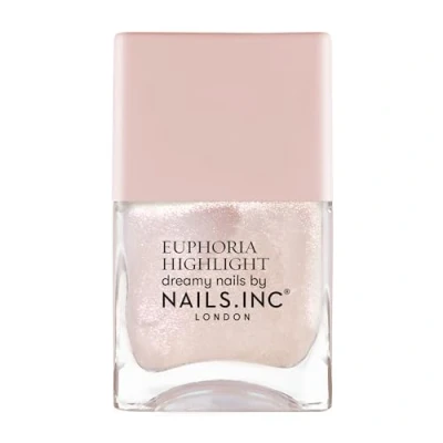 Immagine di Nails Inc MAGIC DOES EXIST EUPHORIA Highly Smalto per unghie Tonalità rosa brillante Finitura iridescente e perlato Vegano, lunga durata &amp; Cruelty Free Manicure perfetta, nail art alla moda