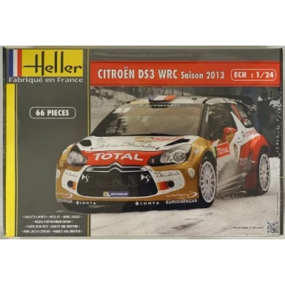 Immagine di Heller 80758: Modellino Auto Citroen Ds3 WRC Stagione 2013 in Scala 1:24