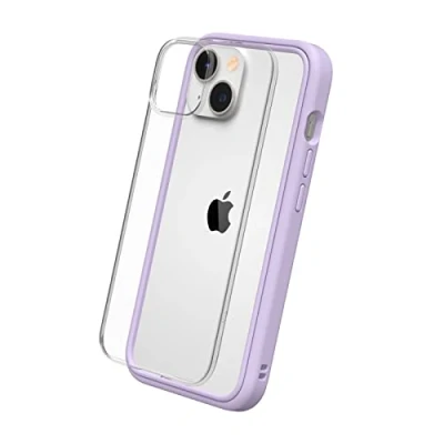 Immagine di RhinoShield Modular Case Compatible with [iPhone 14] Mod NX Customizable Shock Absorbent Heavy Duty Protective Cover 3.5M / 11ft Drop Protection Violet