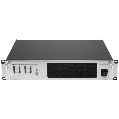 Immagine di Omnitronic MCD 2004 Amplificatore PA Potenza RMS per canale a 4 Ohm: 500 W