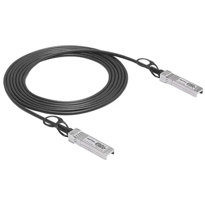 Immagine di QSFPTEK 10G SFP+ DAC Cavo 3 Misuratore (3 Meter), Passivo Attacco Diretto Rame Twinax per Cisco SFP H10GB CU3M, Ubiquiti, D link, Mikrotik, Dispositivi Open Switch