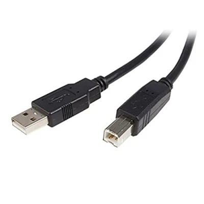 Immagine di StarTech.com Cavo USB 2.0 per stampante tipo A/B ad elevata velocita&#039; M/M, 3.0 Maschio A / B da 50cm