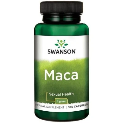 Immagine di Swanson Maca, radice di maca in polvere, 100 capsule