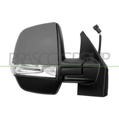 Immagine di Specchio retrovisore esterno Prasco FT9107343 Dx con la prima mano elettrico termico, regolabile dall&#039;interno FIAT: Doblo II Van / Station Wagon