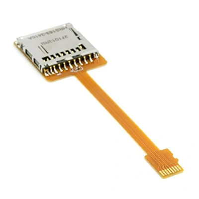Immagine di cablecc Presa per scheda SD femmina Adattatore estensione kit di memoria maschio Micro TF