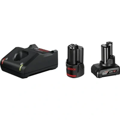 Immagine di Bosch Professional GAL 12V 40 + 1x GBA 2.0Ah 4.0Ah 1600A01NC9 Batteria dellutensile e caricabatterie 12 V 2 Ah, 6 Ah Li Ion